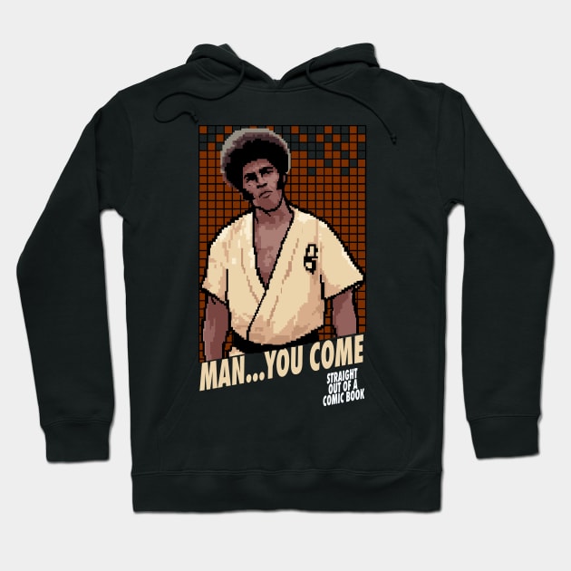 Kung Fu Master Hoodie by BlackActionTeesOnDemand